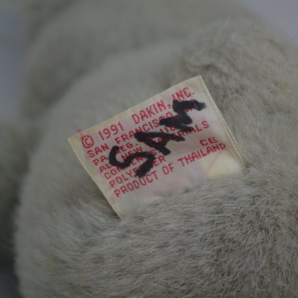 VTG Dakin Musical Bunny Rabbit Peter Cottontail Song Plush Pull Toy Lovey 1991 - Picture 5 of 9